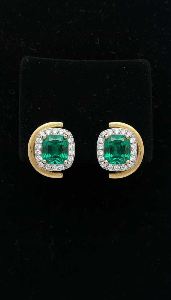 Emerald Earrings