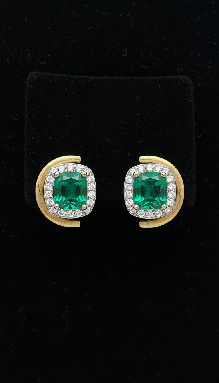 Emerald Earrings